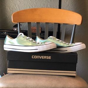 Converse Jade Metallic All Stars
